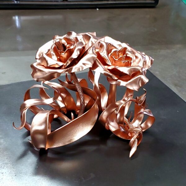 Eternal Copper Rose Bouquet Bright