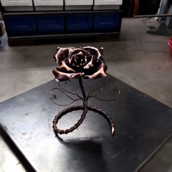 Be Mine Copper Rose Antique Copper