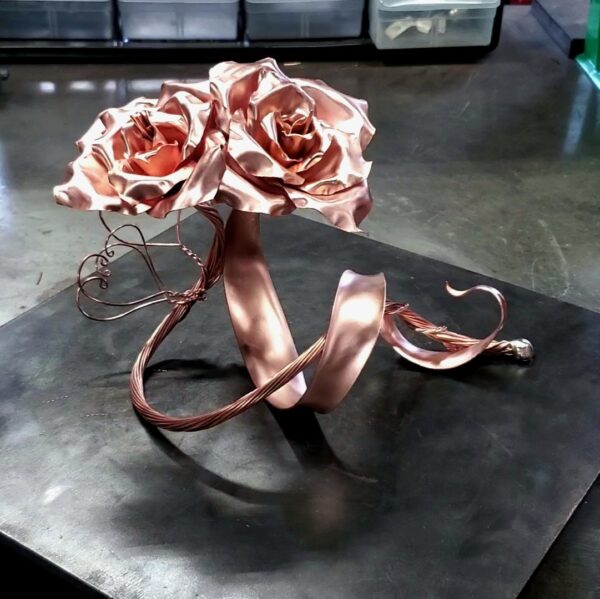 Us Copper Rose Sculpture 1661x Bright