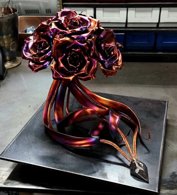 Anniversary Bouquet Product Image Flame Finish