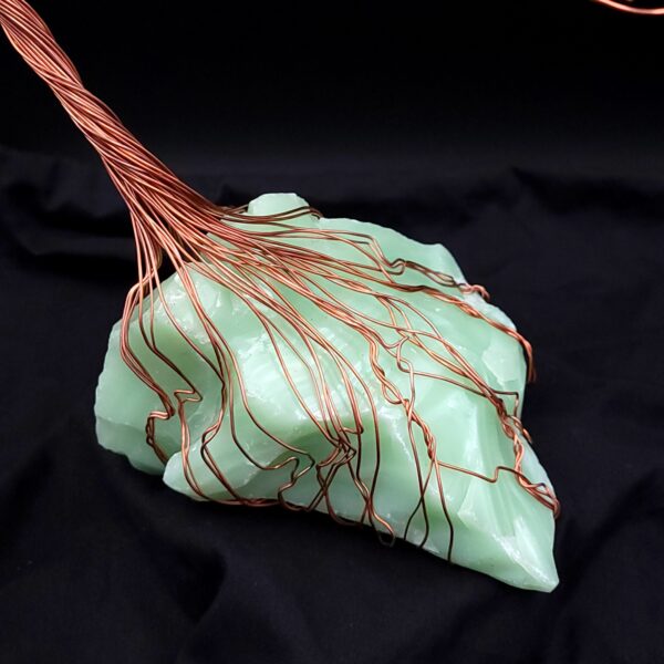 Copper Wire Glass Spirit Tree #2005 Housewarming Anniversary Unique Gift