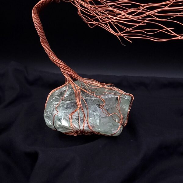 Glass Copper Wire Spirit Tree #2016