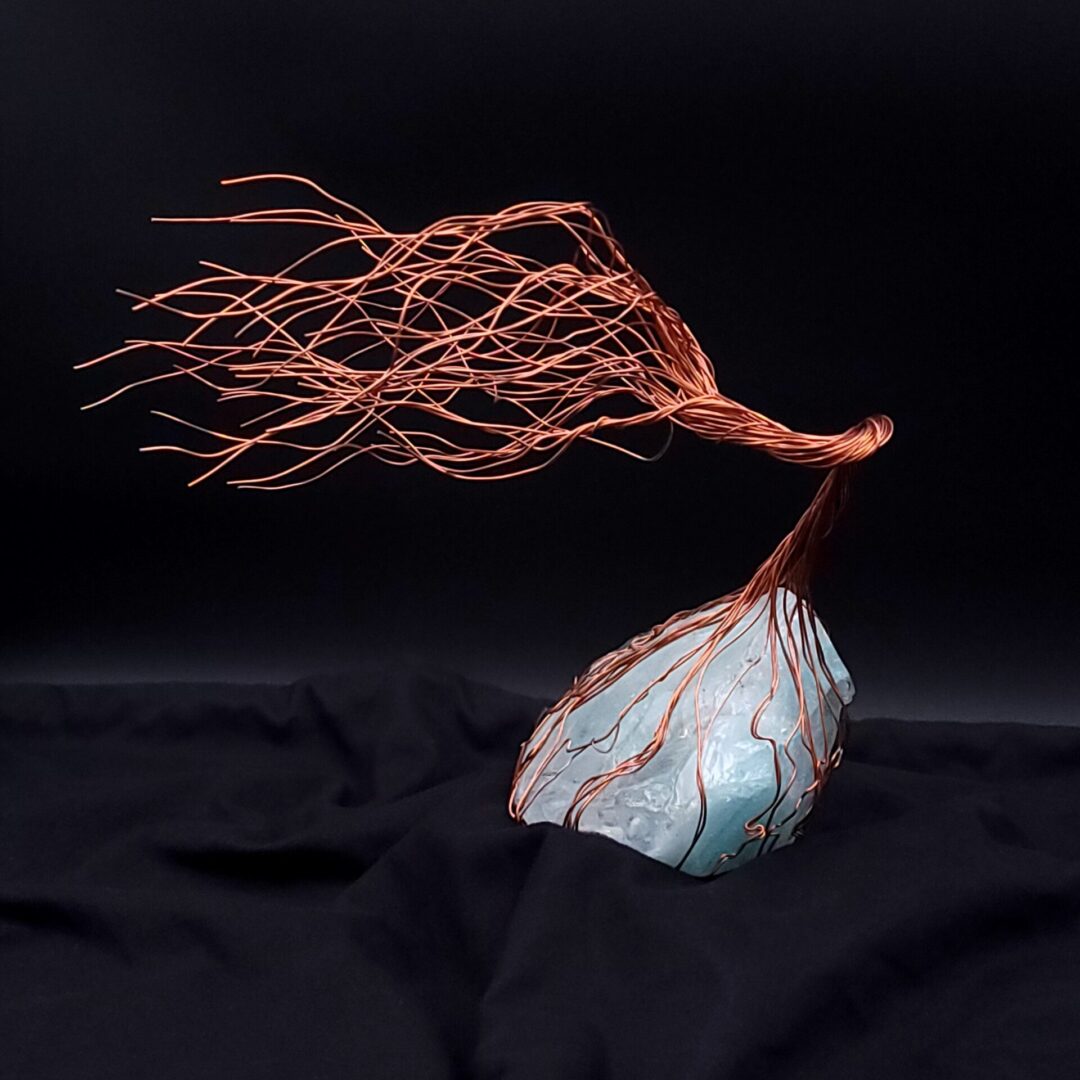 Spirit Tree Glass Wire Sculpture #2011