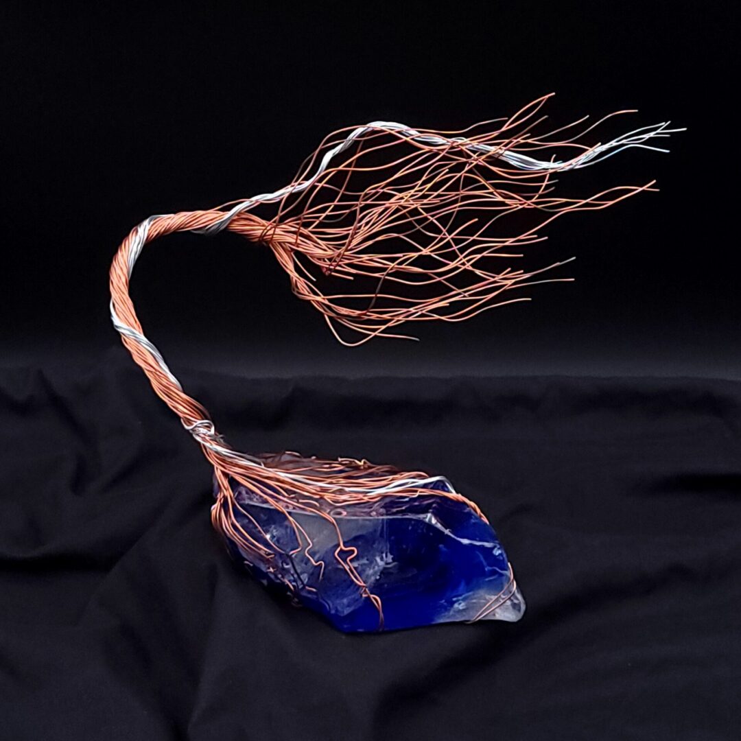 Spirit Tree Glass Wire Sculpture #2013