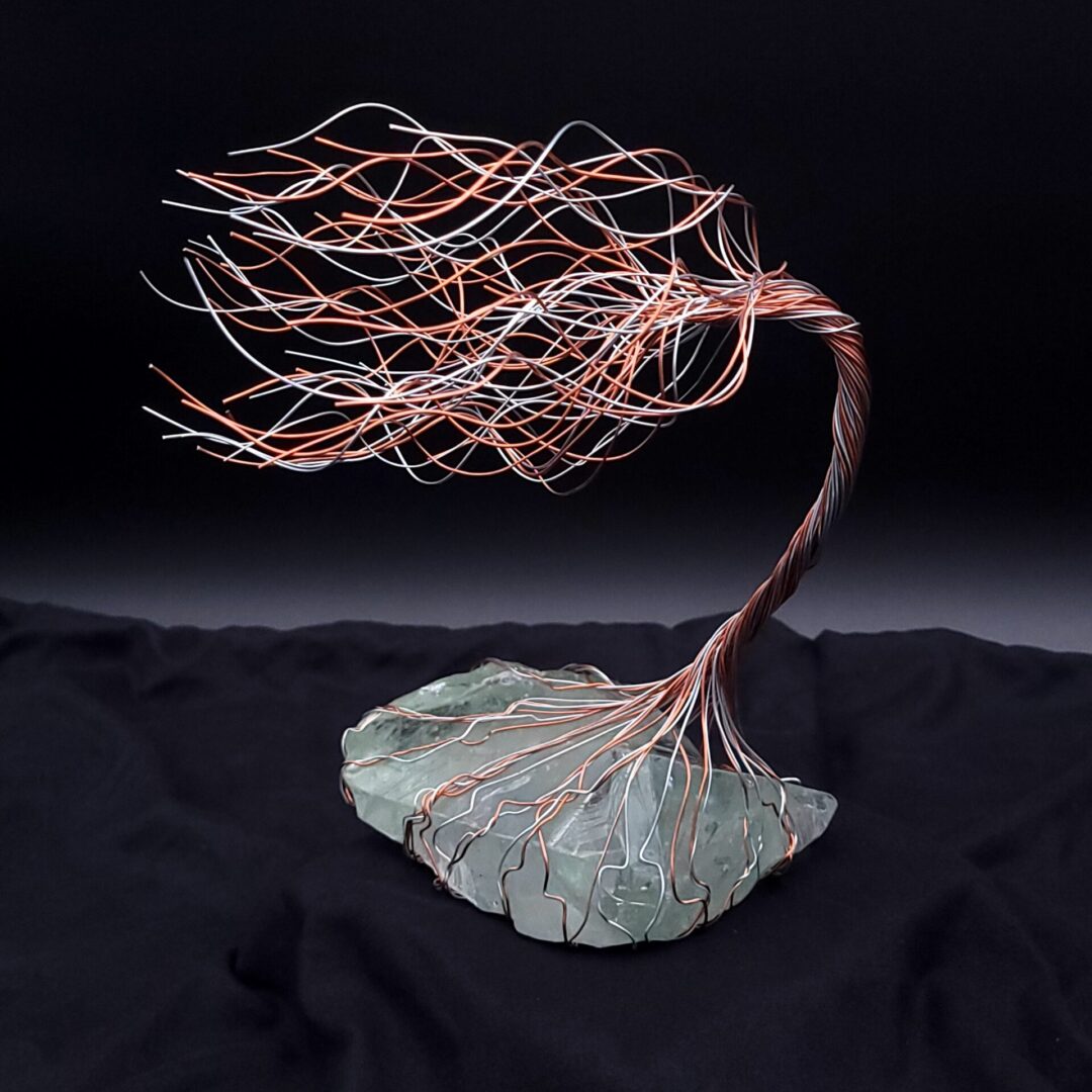 Spirit Tree Glass Wire Sculpture #2026